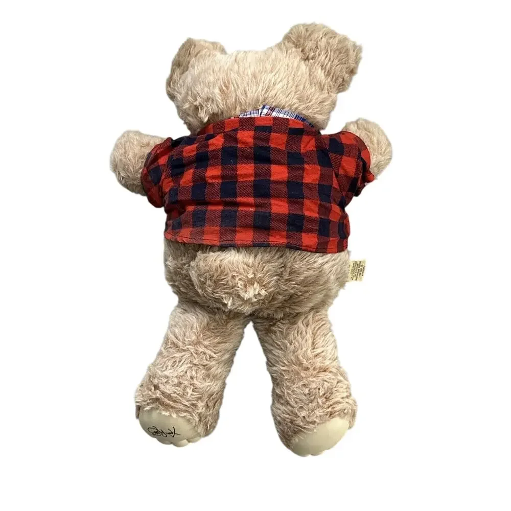 Furskins Stuffed Animal Bear by Xavier Roberts 22 inch Vintage 1984